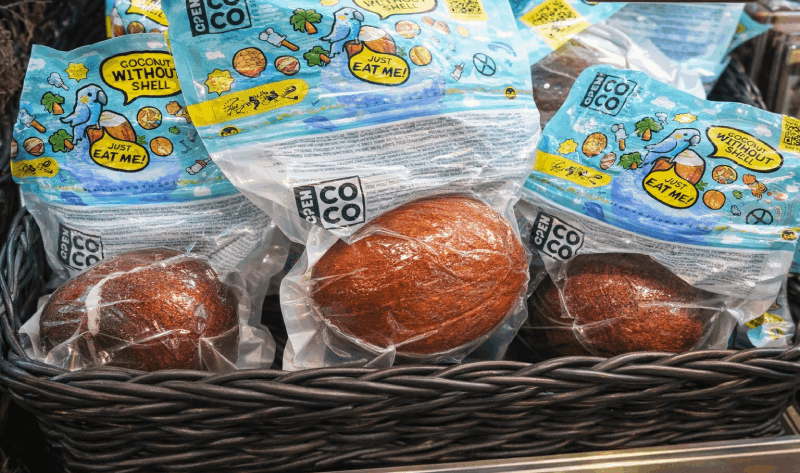 OPEN COCO on store shelf